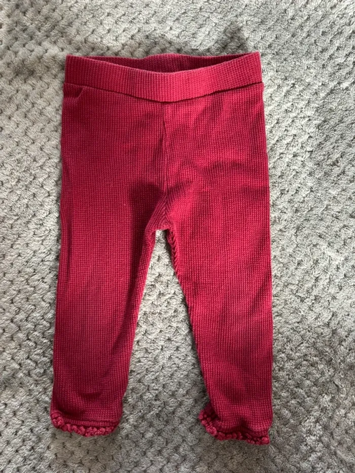 Legging bordeaux