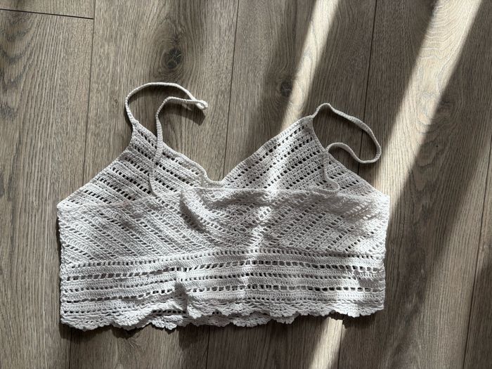 Haut crochet blanc - photo numéro 2