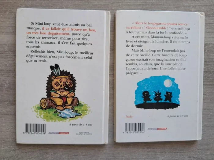 Lot livre mini loup - photo numéro 2