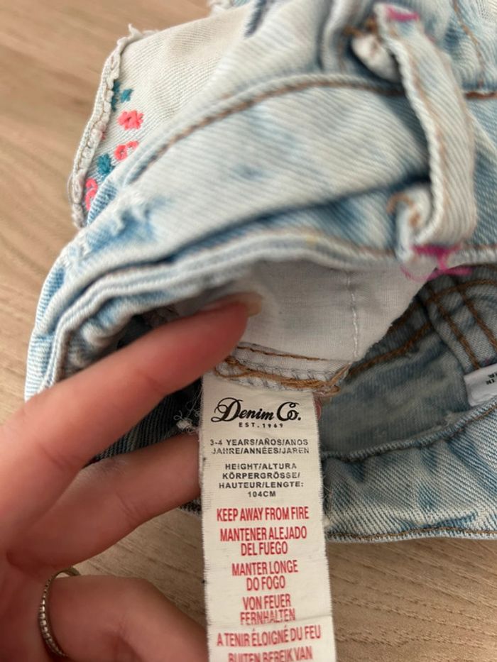 👖 Joli short en jean fleuri Denim Co. 👖 - photo numéro 11