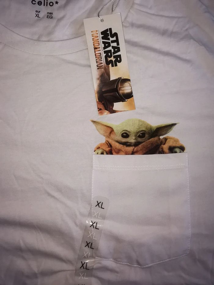 Tee-shirt Star Wars The Mandalorian Celio - photo numéro 3