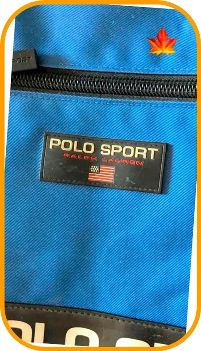 Sacoche à bandoulière Polo Ralph Lauren Vintage - photo numéro 5