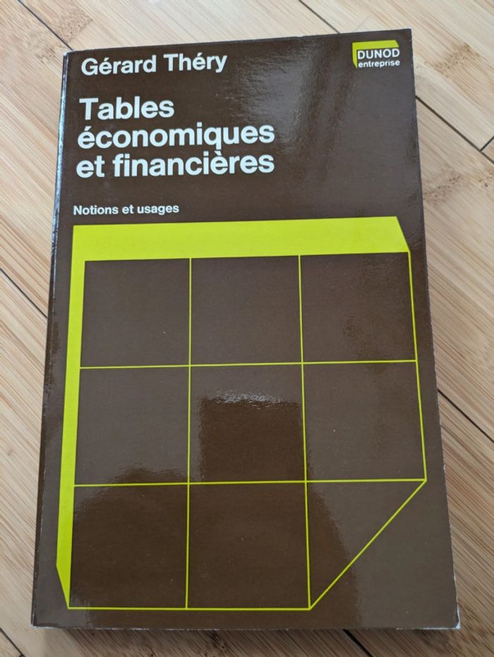 Tables économiques