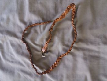 Lot de deux ceintures marrons