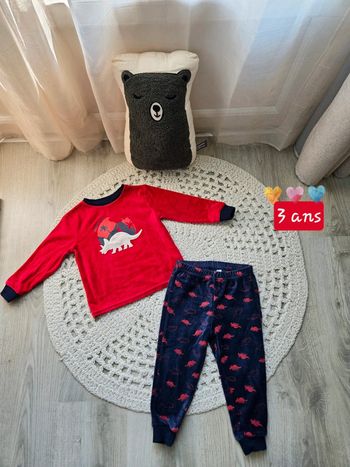 Boy: pyjama velours Okaïdi 3 ans