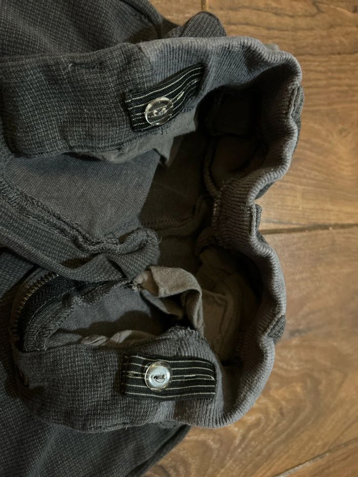pantalon à carreaux gris Anthracite sergent major 3 ans - photo numéro 8