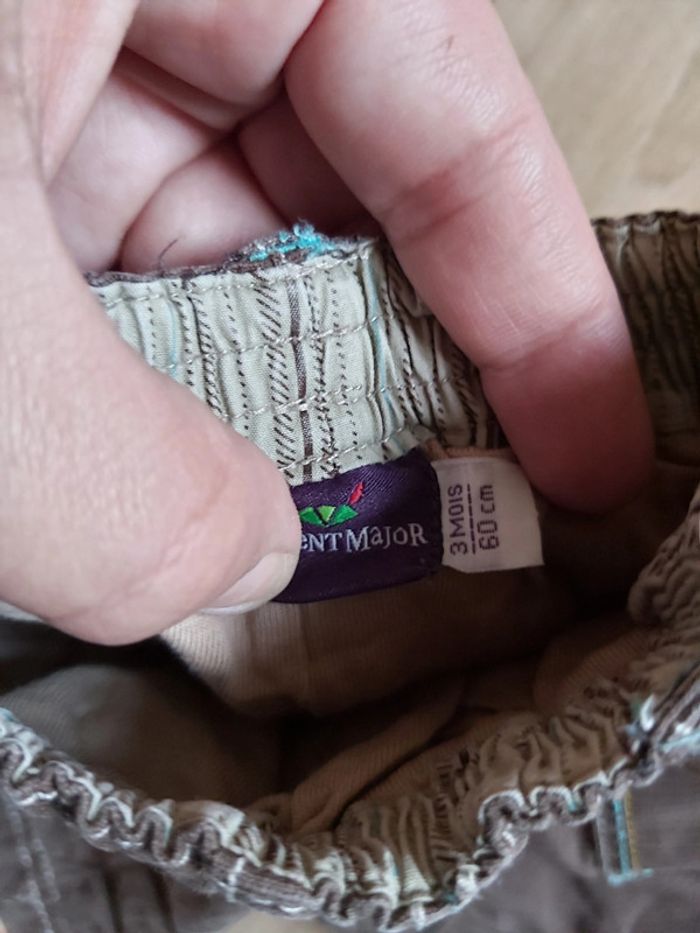 Pantalon garçon Sergent Major 3 mois en très bon état (78) - photo numéro 3