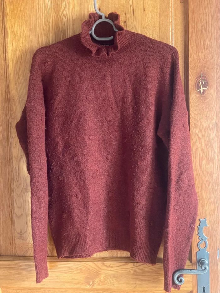 Pull bordeaux