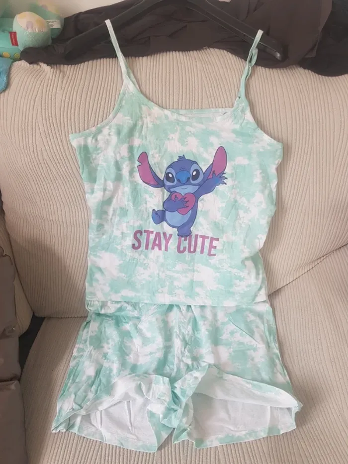 Tenue Pyjama Stitch Taille L