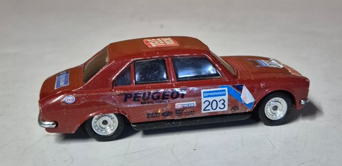 Verem Peugeot 504 Rallye 1/43 voiture miniature vintage Pioneer / Télé Poche - photo numéro 3