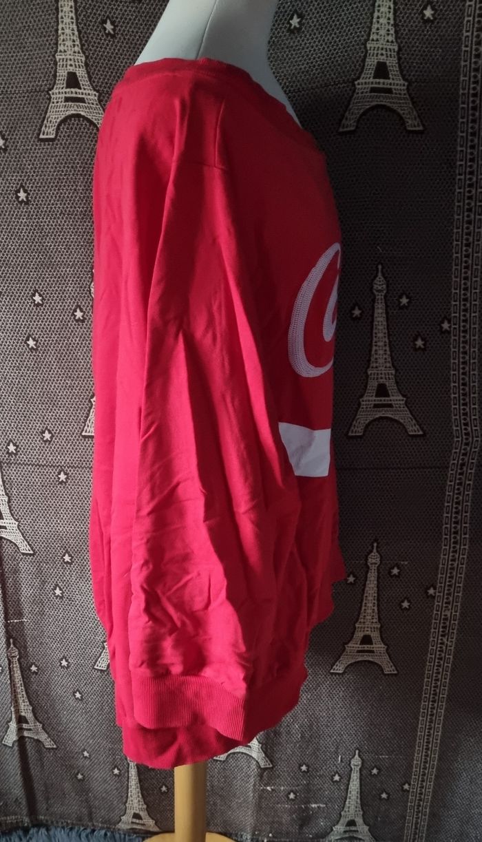 Sweat rouge avec écriture Coca Cola taille 56-58 - photo numéro 3