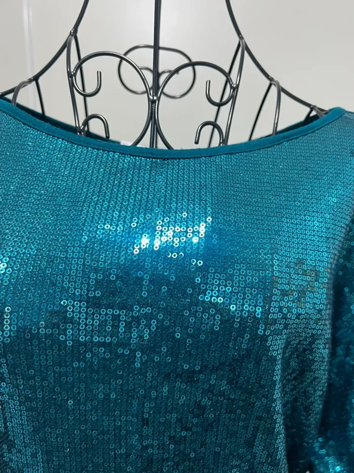 🟦 Blouse en lamé 🟦 B - photo numéro 2