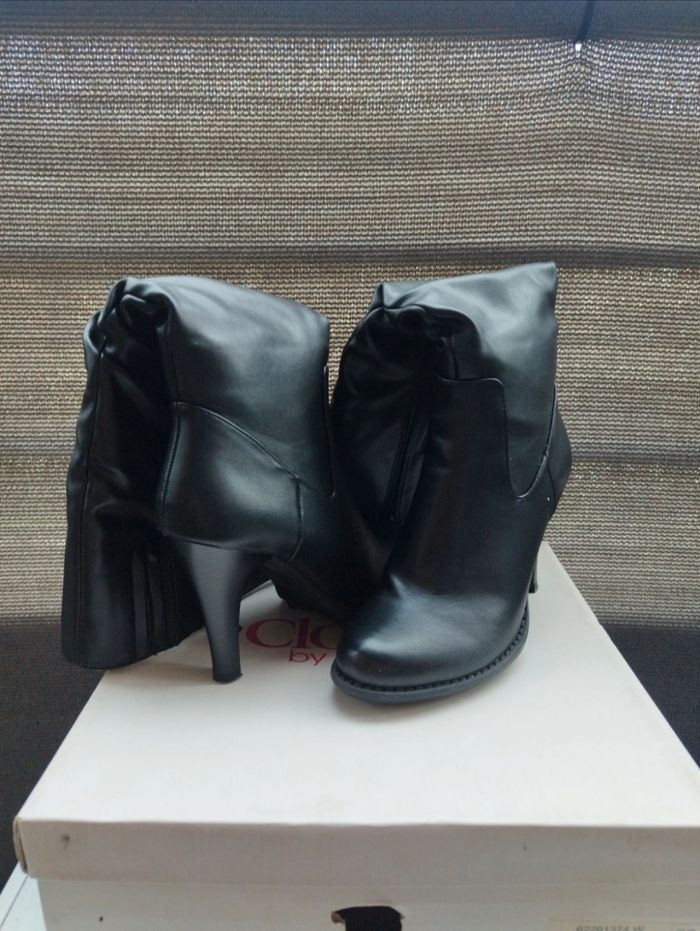 Cuissarde à talon noir - photo numéro 2