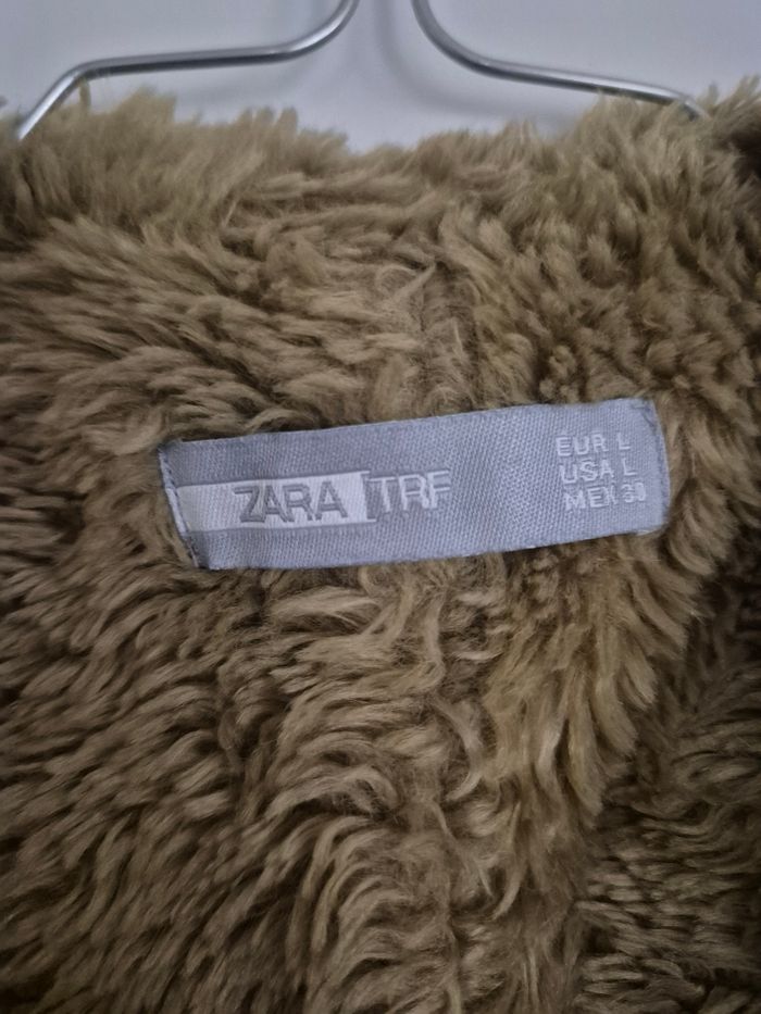 Manteau blazer fourré ZARA - photo numéro 3