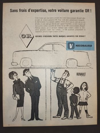 Affiche Renault 1960 (A109)