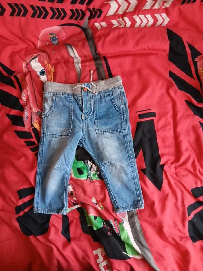 Lots de 3 jeans taille 12 mois - photo numéro 6