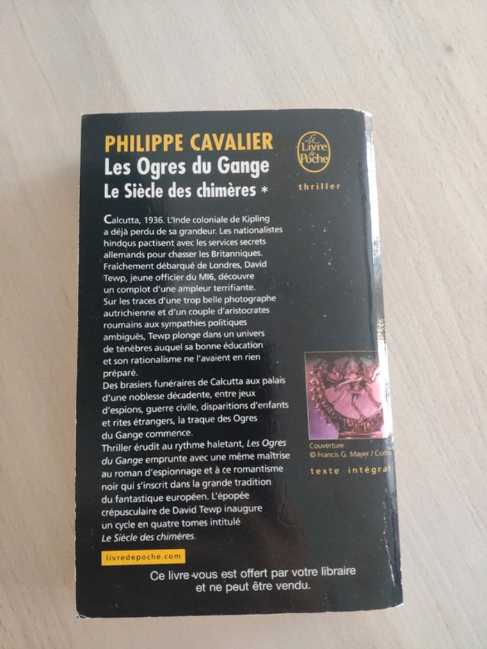 Livre les Ogres du Gange le siècle des chimères tome 1 Cavalier - photo numéro 6
