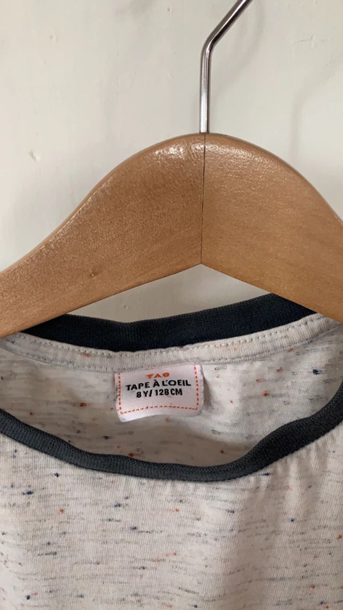 T-shirt manches courtes tape-à-l’œil - photo numéro 3