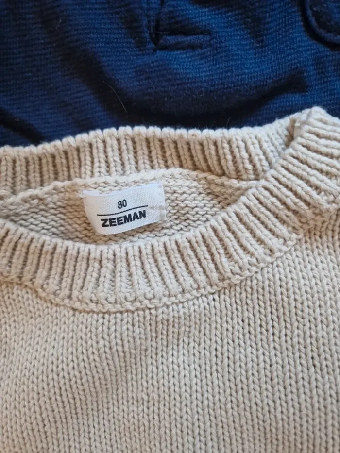 Lot vêtements manches longues 9 mois - photo numéro 5