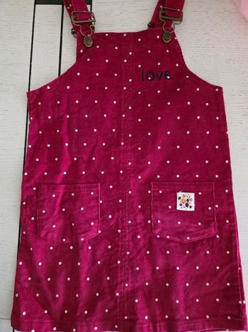 Robe salopette 6 ans lili marelle