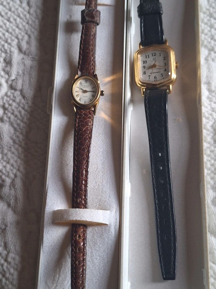 Lot de 2 montres vintage pour collectionneur - photo numéro 3