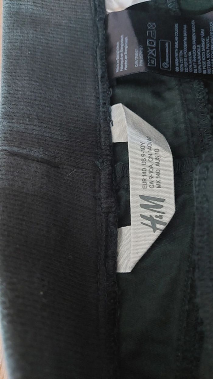 Pantalon type jogging vert - photo numéro 3