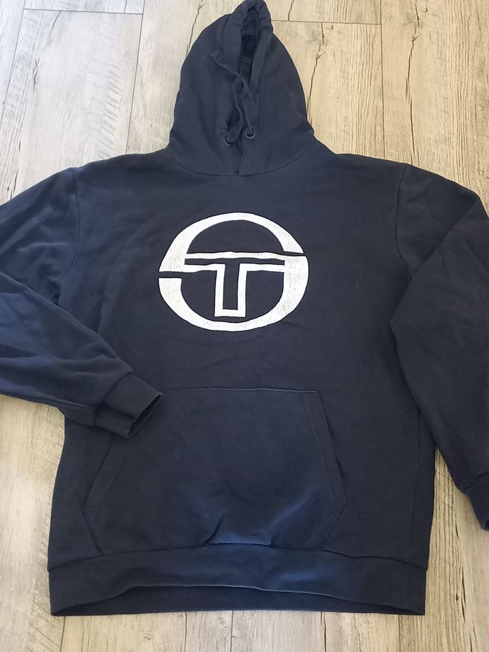 Sweat-shirt à capuche Sergio Tacchini - photo numéro 1