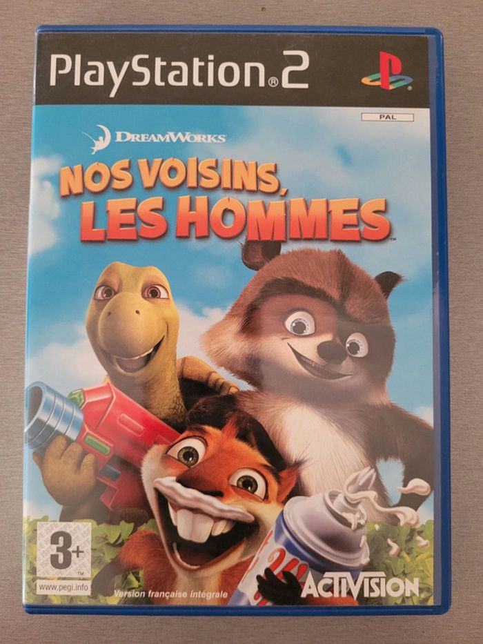 Jeux vidéo PS2 nos voisins les hommes - photo numéro 1