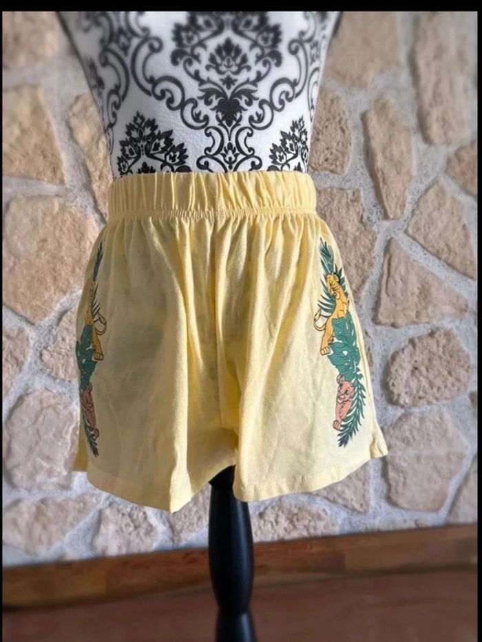 Short Jaune Le Roi Lion – Magie Disney & Esprit Safari - photo numéro 4