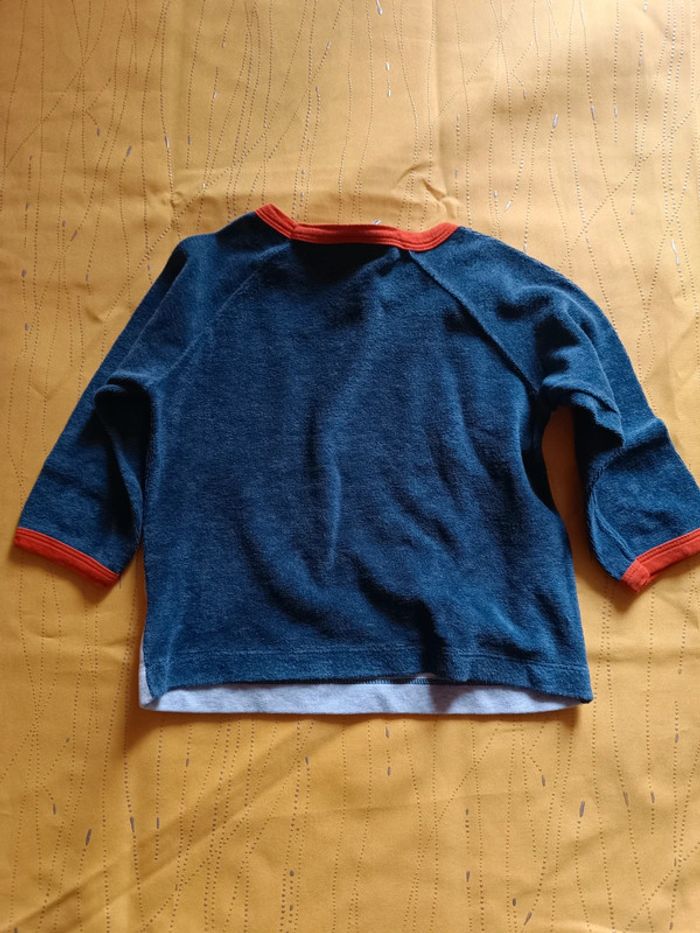 Haut de pyjama Petit Bateau 2 ans 86 cm - photo numéro 4
