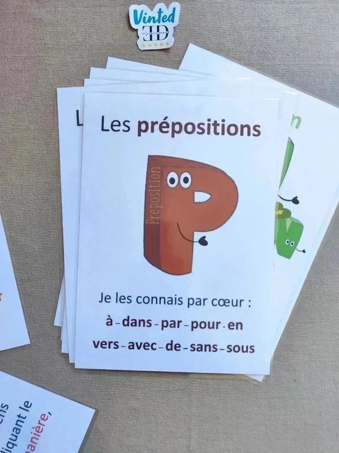 9 Affiche 4A sur la nature des mots - photo numéro 3