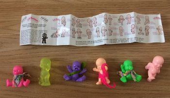 Vintage - 6 Lil Babies - Hasbro