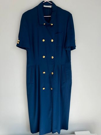 Robe longue bleue neuve pour femme Grégory Pat en taille 42