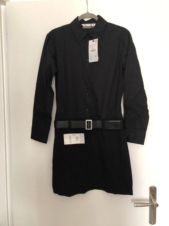 Superbe belle robe noire Zara neuve avec étiquette taille S