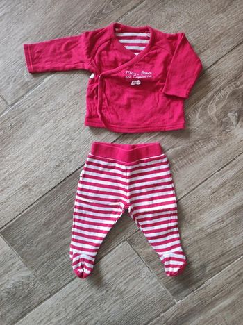 Ensemble 1 mois fille