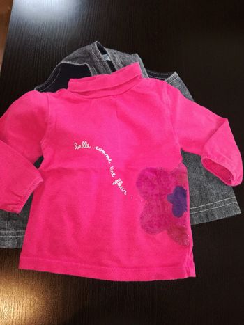 Sous pull 3 mois fille DPAM