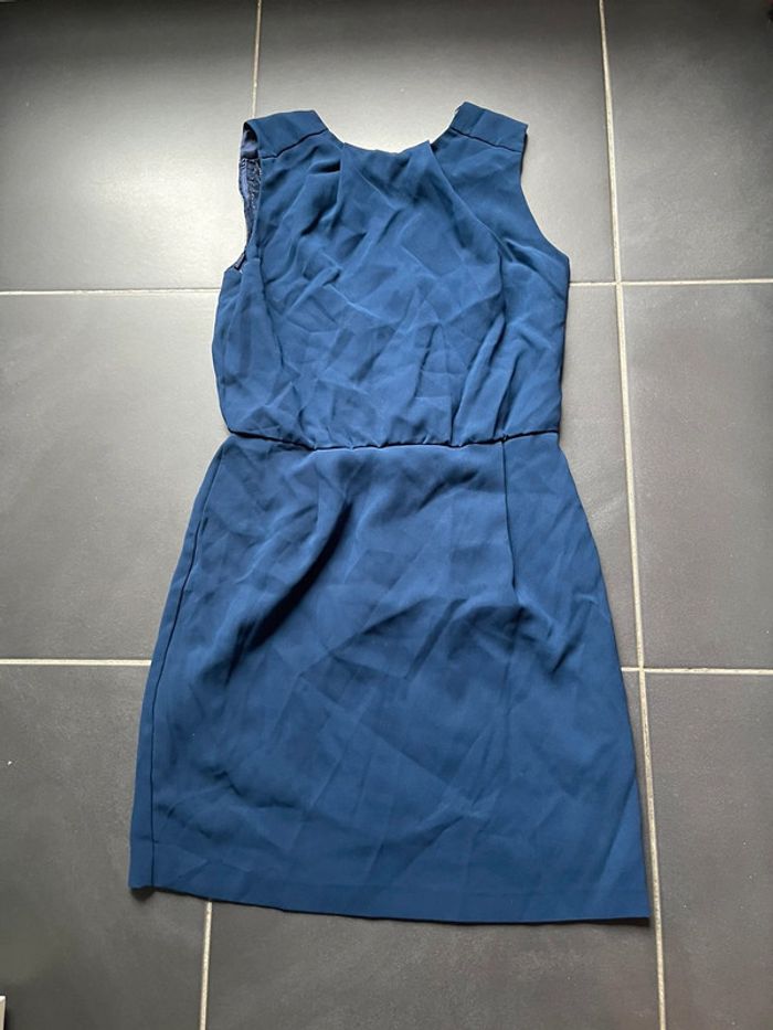 Robe Mango bleue marine
