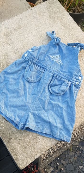 Short  salopette Bob et Julie