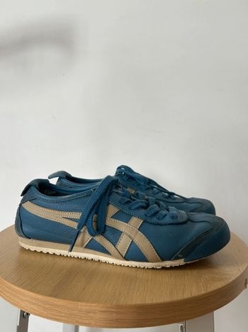 Onitsuka Tiger Mexico 66 – Bleu & Beige Vintage – Taille 36