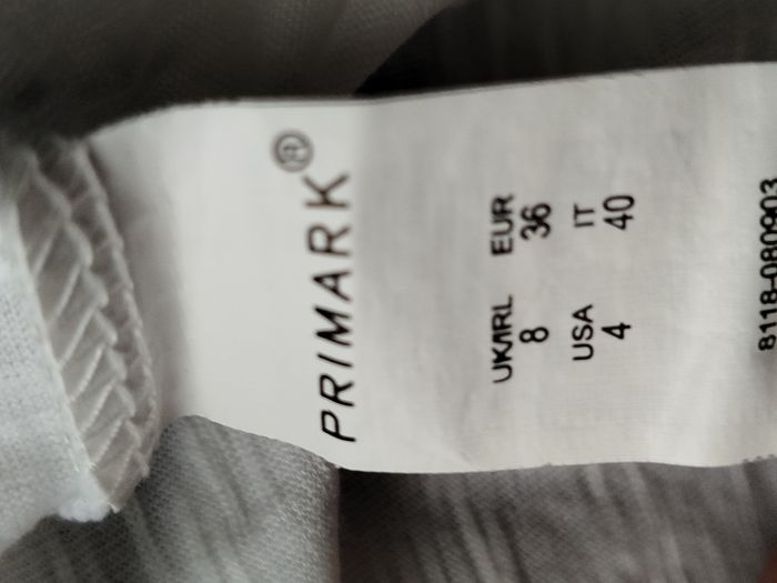 Blouse manches 3/4 blanche Primark taille 36 - photo numéro 4