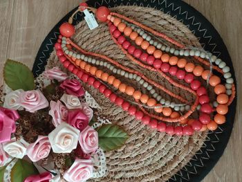 🪴Collier en perles multicolores🪴