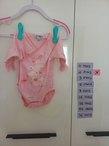 Bodie 1 mois petit béguin