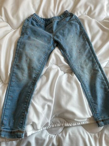 Jean à pois Lili marelle 104cm