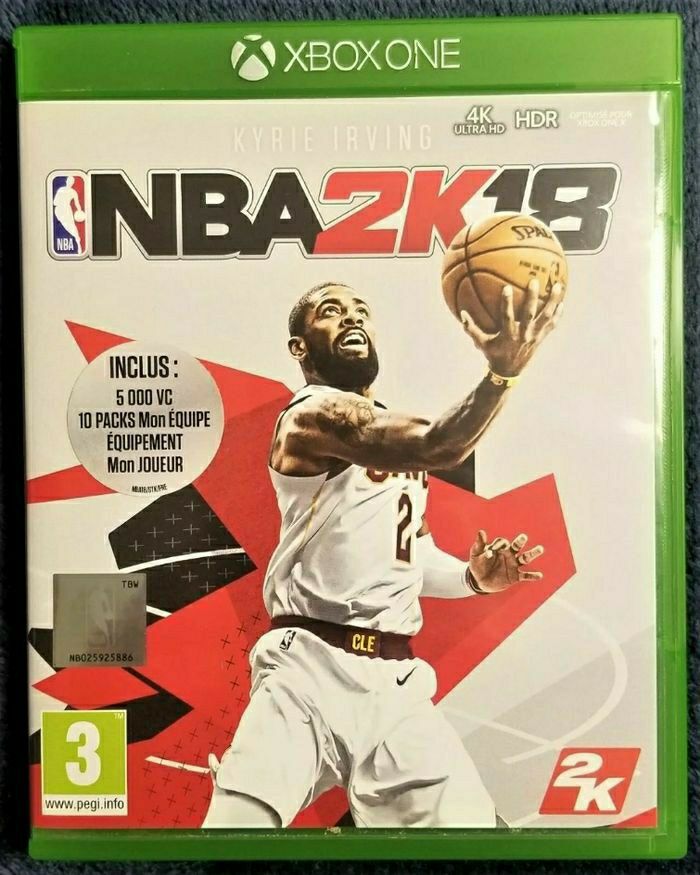 Jeu Xbox -  Xbox One - NBA 2K18 🎮 - photo numéro 2