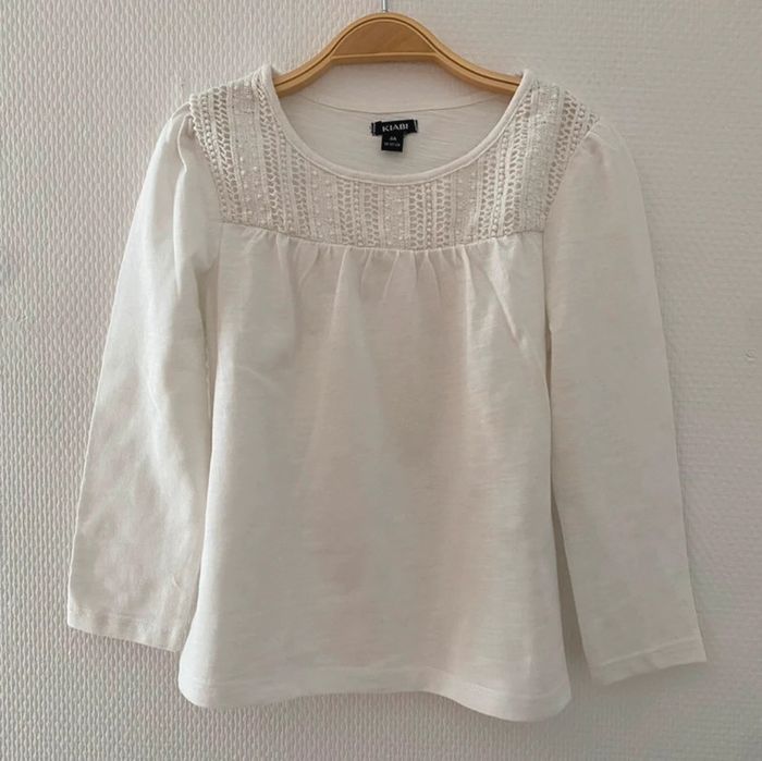 Lot 5 t-shirts manches longues - taille 04 ans - photo numéro 11