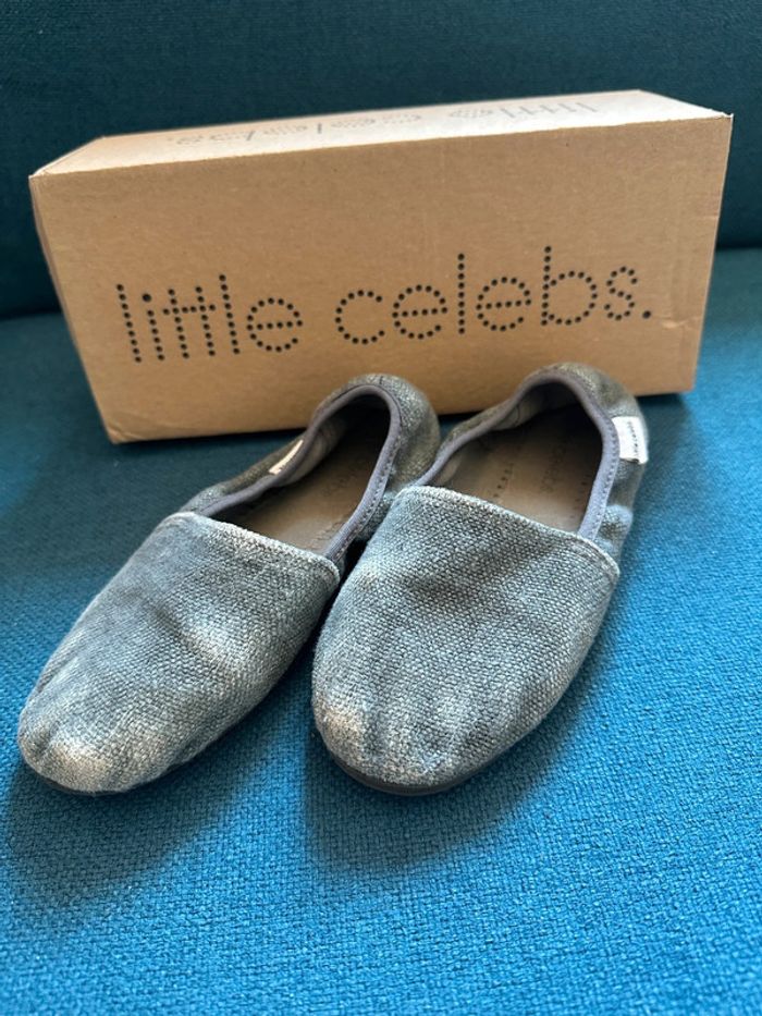 Chaussons Little Celebs gris souri 31