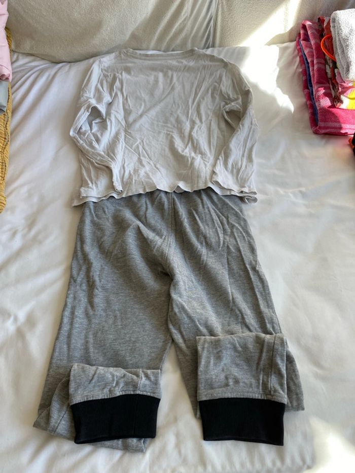Ensemble jogging tee shirt à manche longue - photo numéro 2