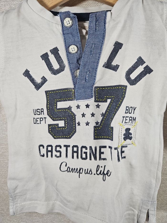 T-shirt manche longue lulu castagnettes 3 mois - photo numéro 2