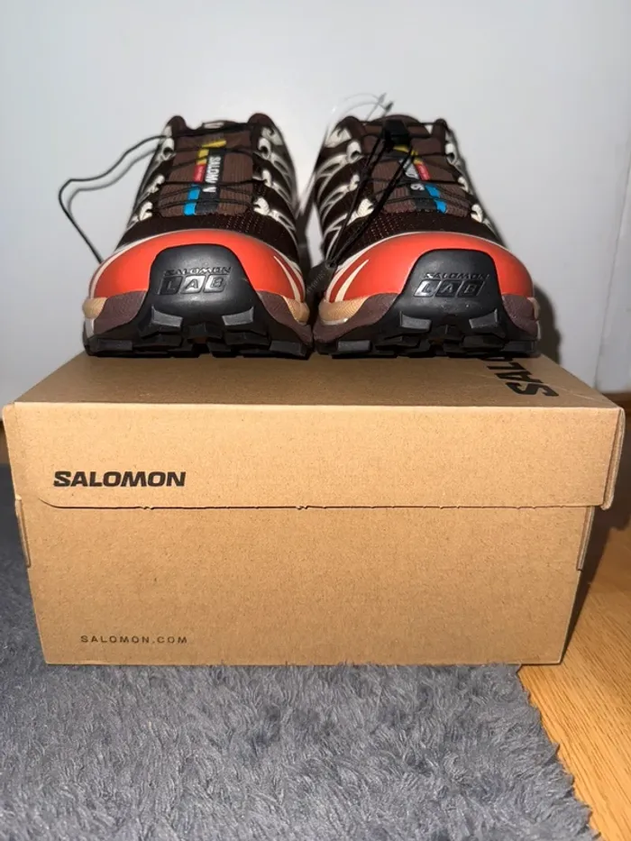 Salomon XT-6 Marron, Beige Rosted Clay / Burnt Ochre / Almond milk - photo numéro 18