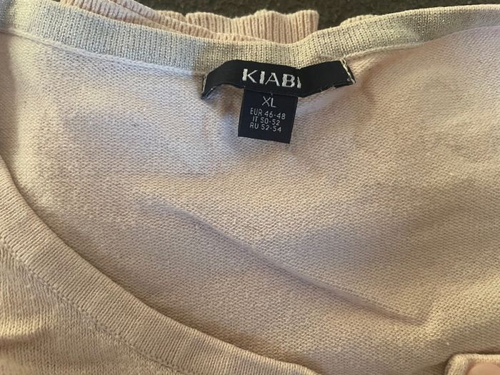 Gilet écru femme kiabi taille XL - photo numéro 2